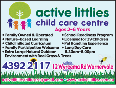Active Littlies Child Care Centre - Perth Child Care 5