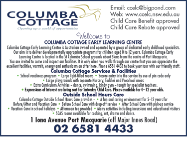 Columba Cottage Early Learning Centre - Perth Child Care 1